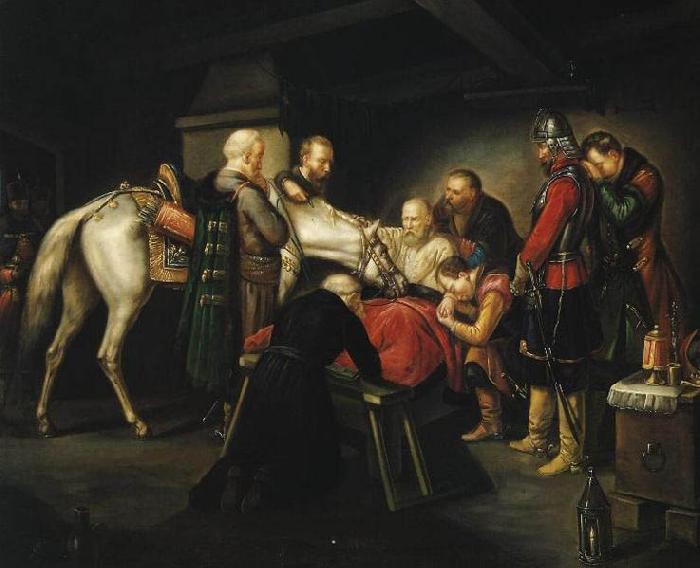 unknow artist The Death of Czarniecki. oil painting image